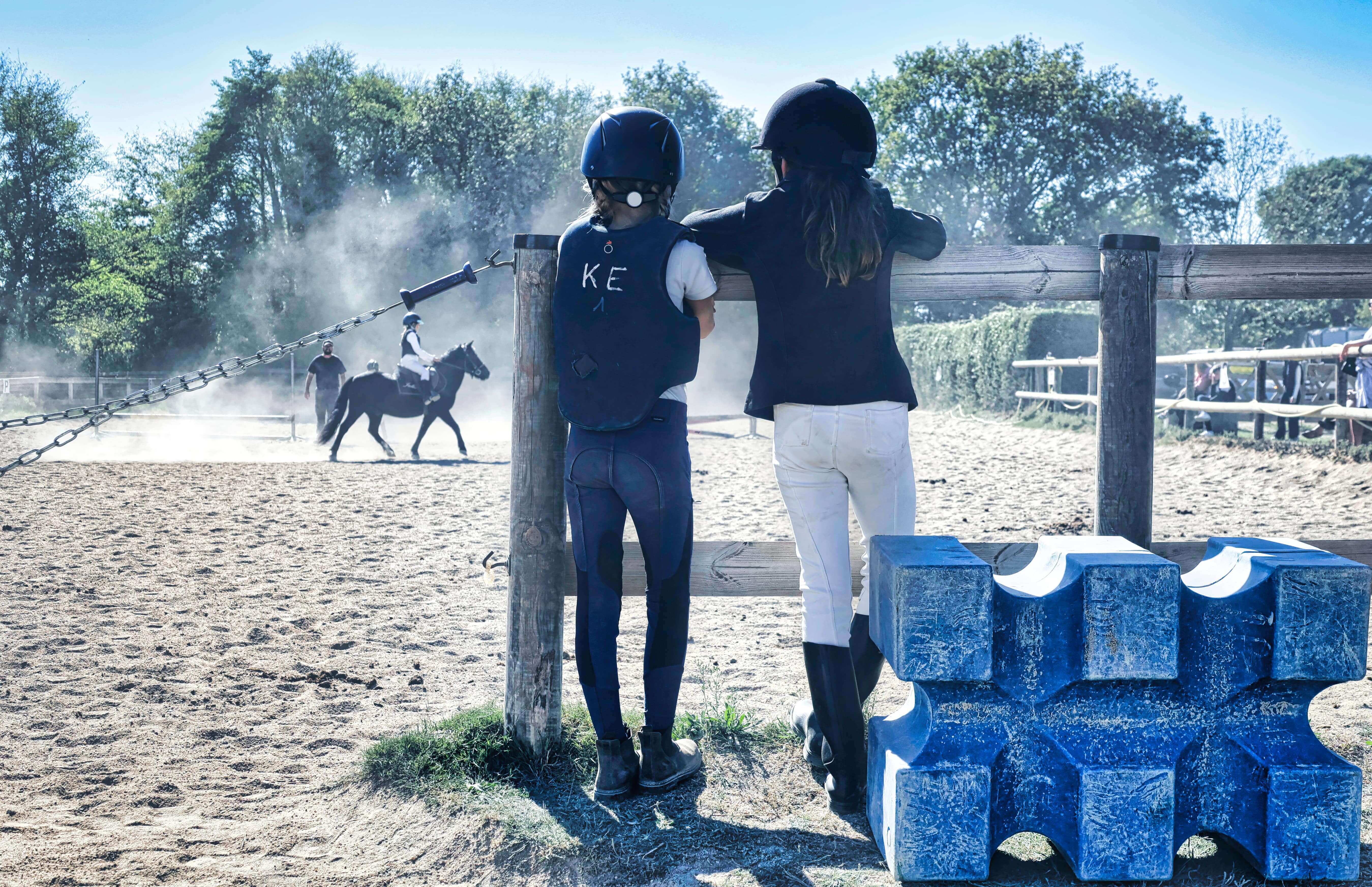 Les chevaux du club Kerguelen Équitation